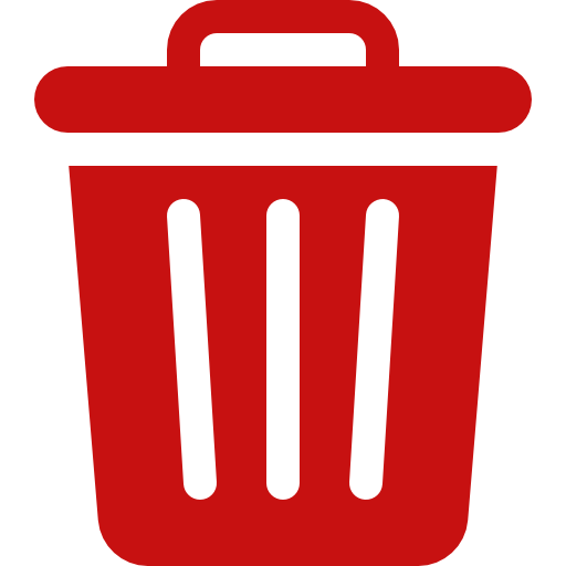 Red Delete Icon
