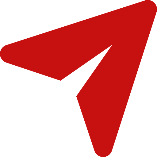 Red Send Icon